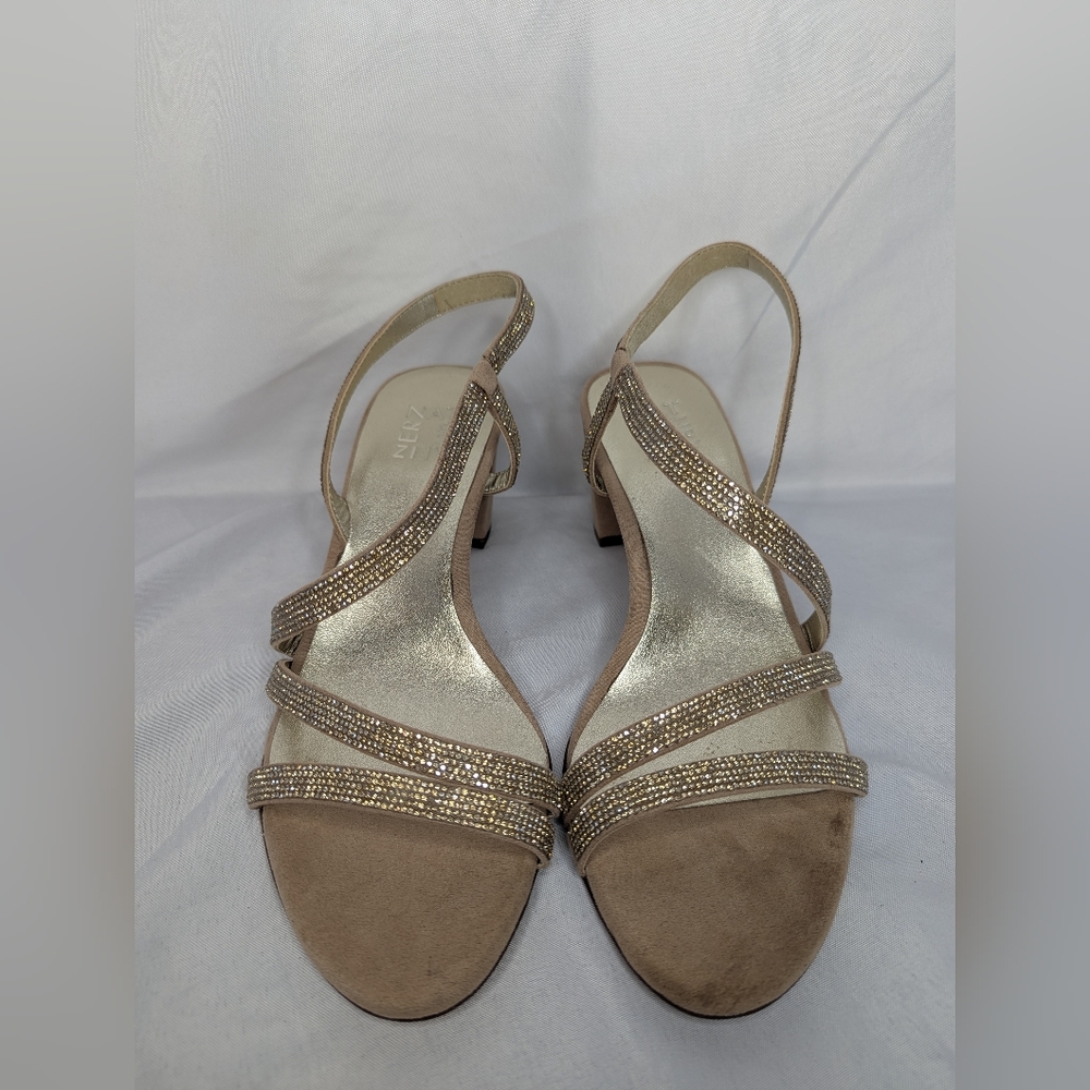 Naturalizer Vanessa2 Strappy Heeled Sandals Women's Size 9 WIDE